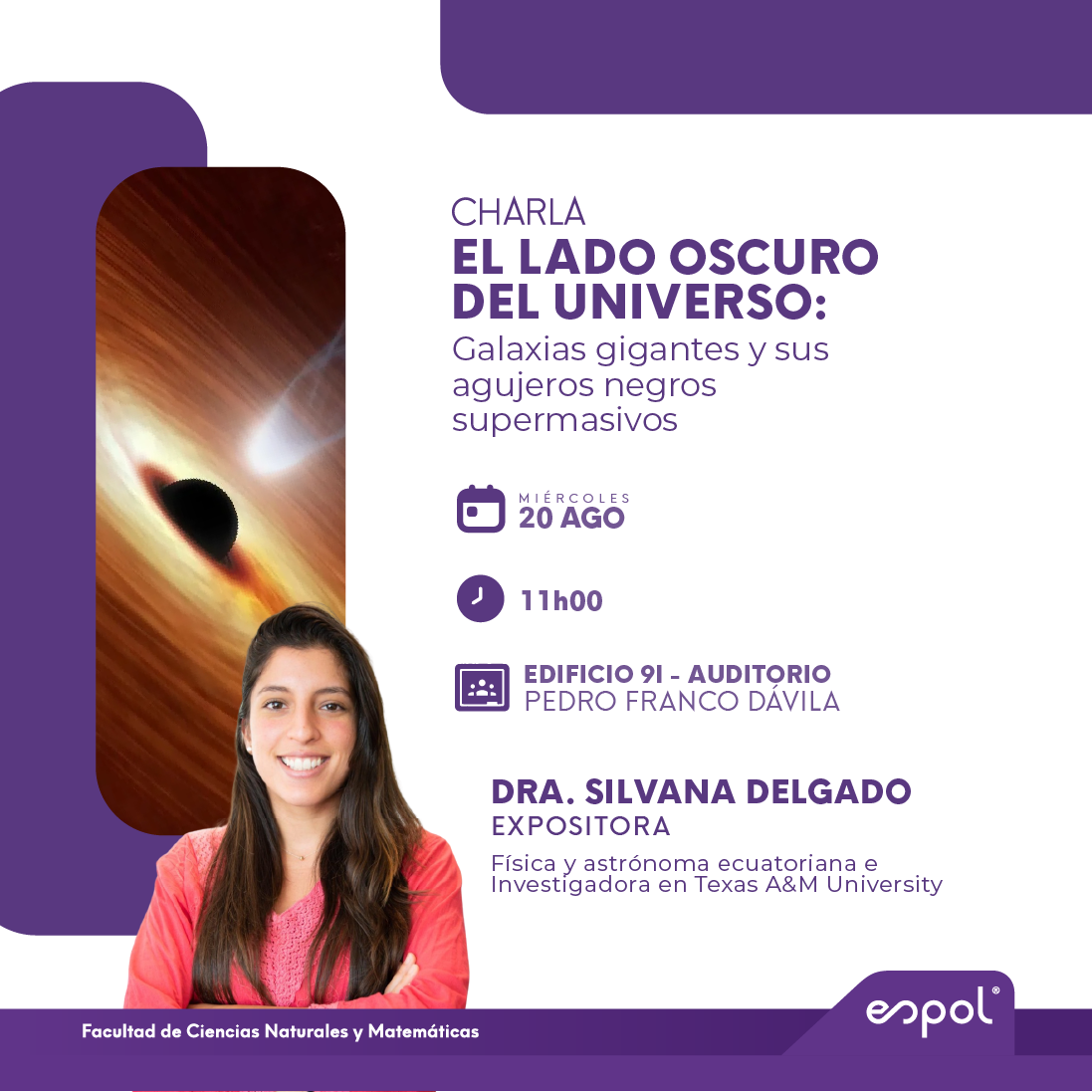 l Lado Oscuro del Universo: Galaxias gigantes y sus agujeros negros supermasivos.