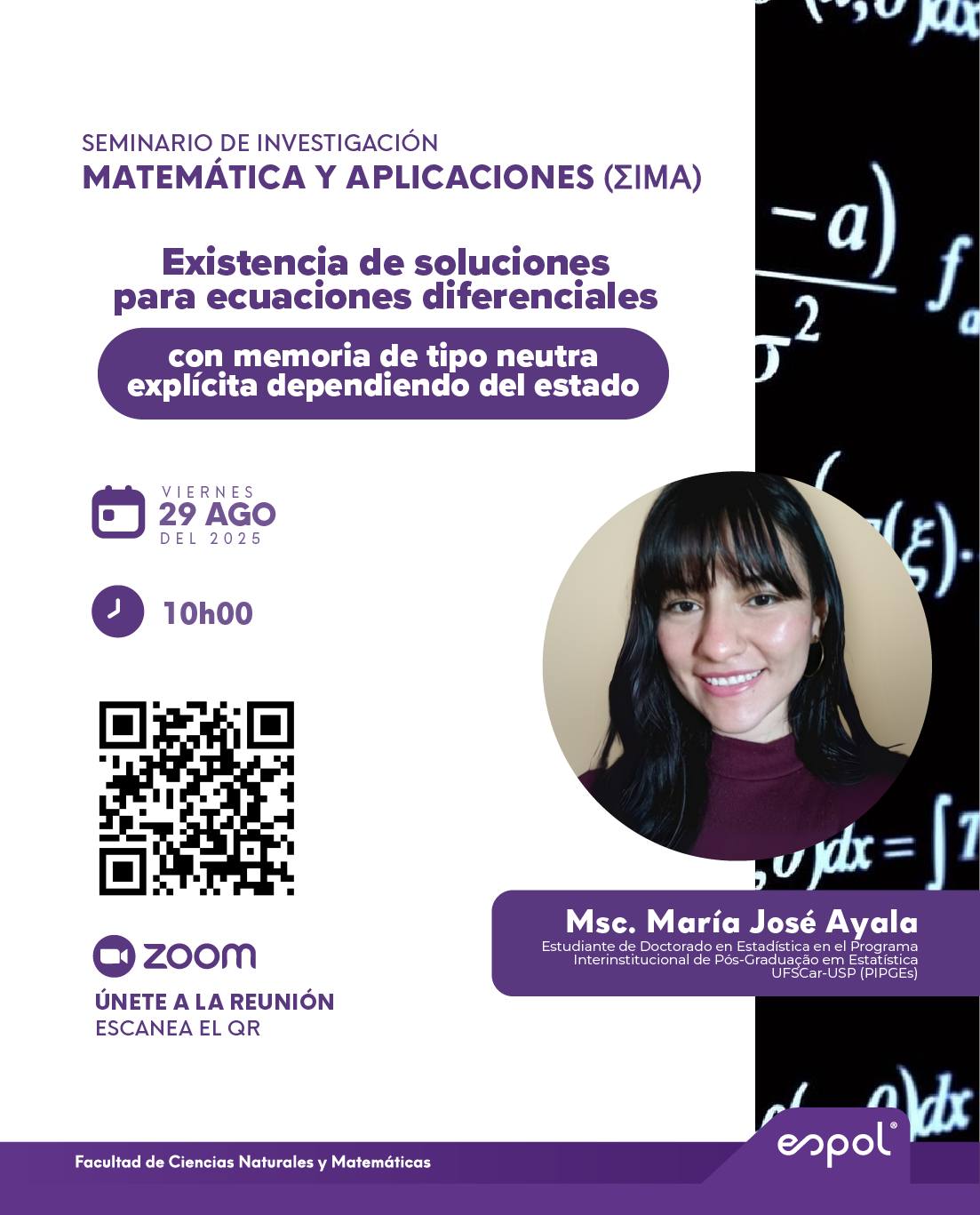 Seminario Matemática María José Ayala