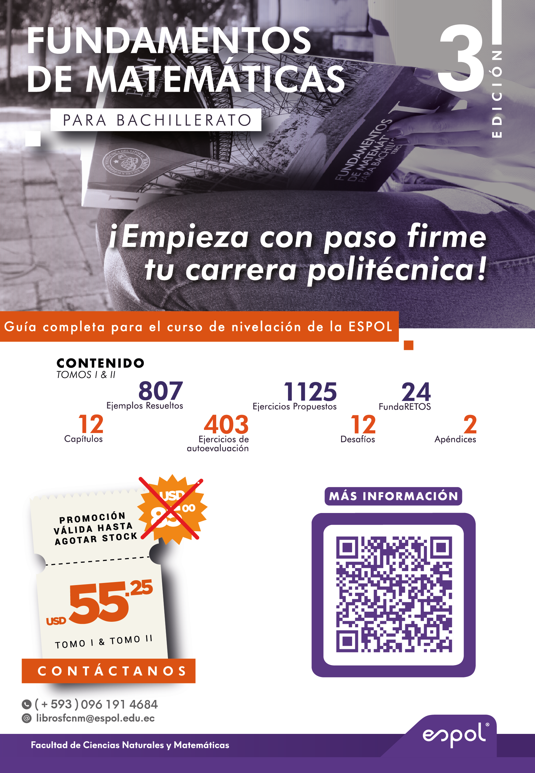 Flyer libro Matemáticas