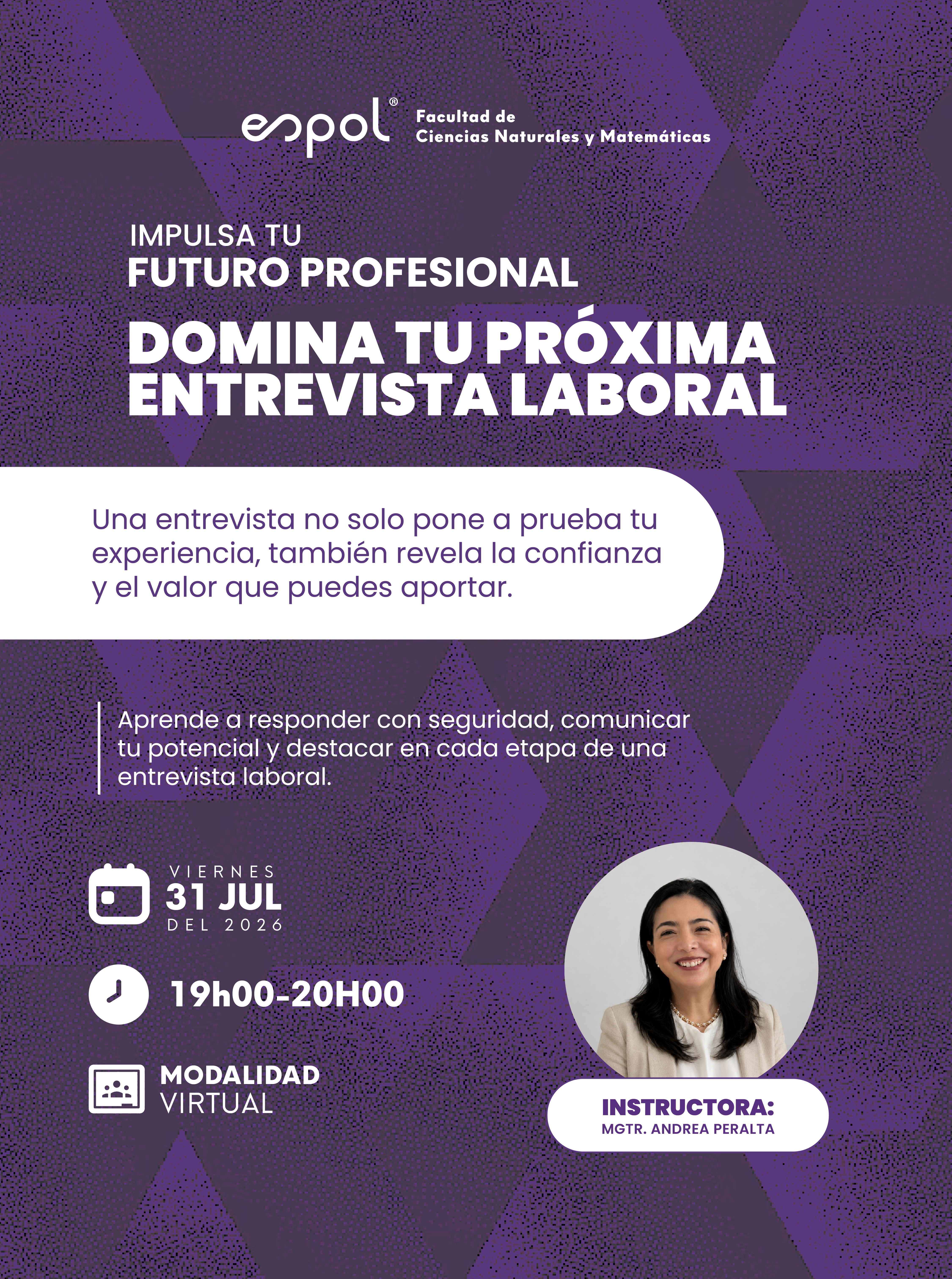 charla domina tu próxima entrevista laboral