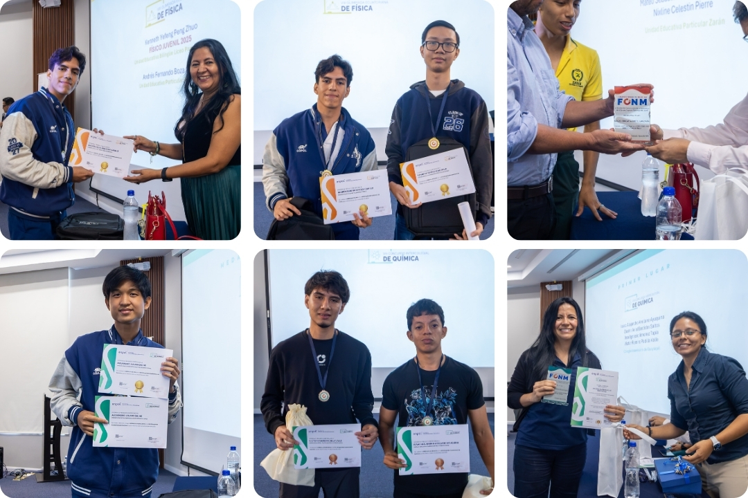 Medallistas Competencias ciencias