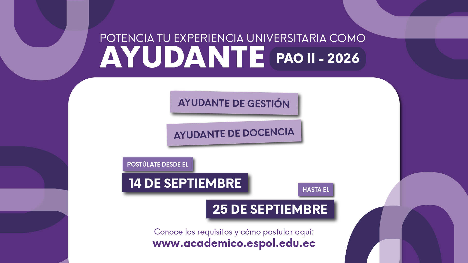 Ayudantías