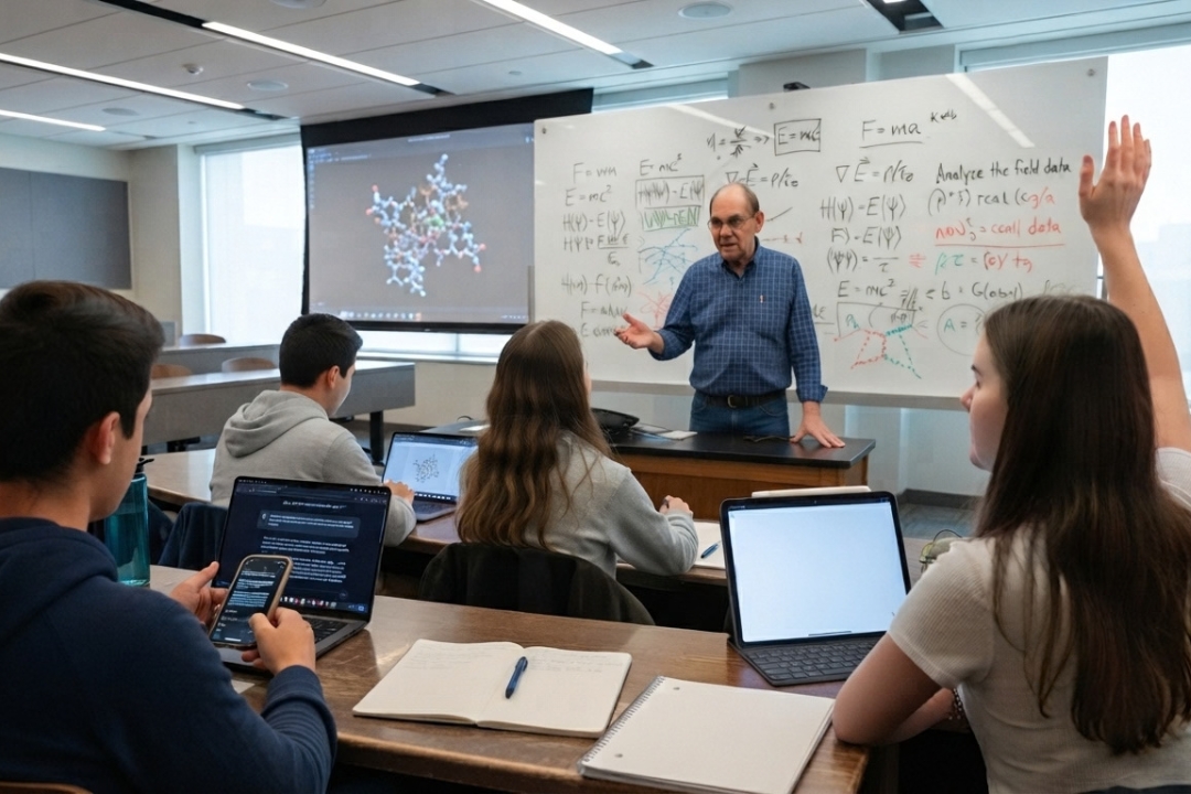 ¿Puede la inteligencia artificial enseñar a pensar críticamente en las clases de Física?