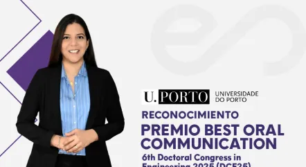 MSc. Alisson García-Herrera: Reconocimiento al Mérito Académico. Premio Best Oral Communication
